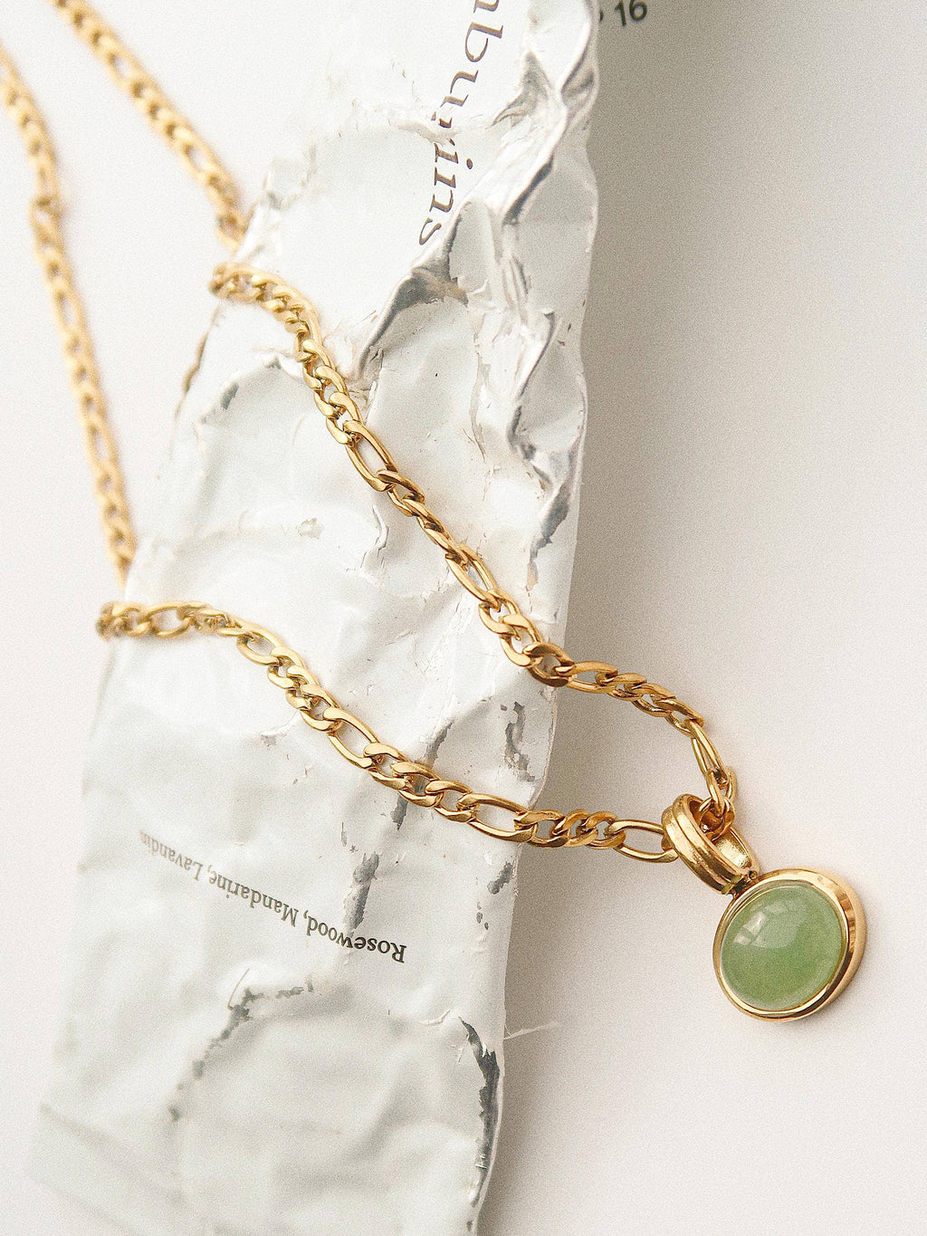 Winslow Stone Pendant Chain Necklace