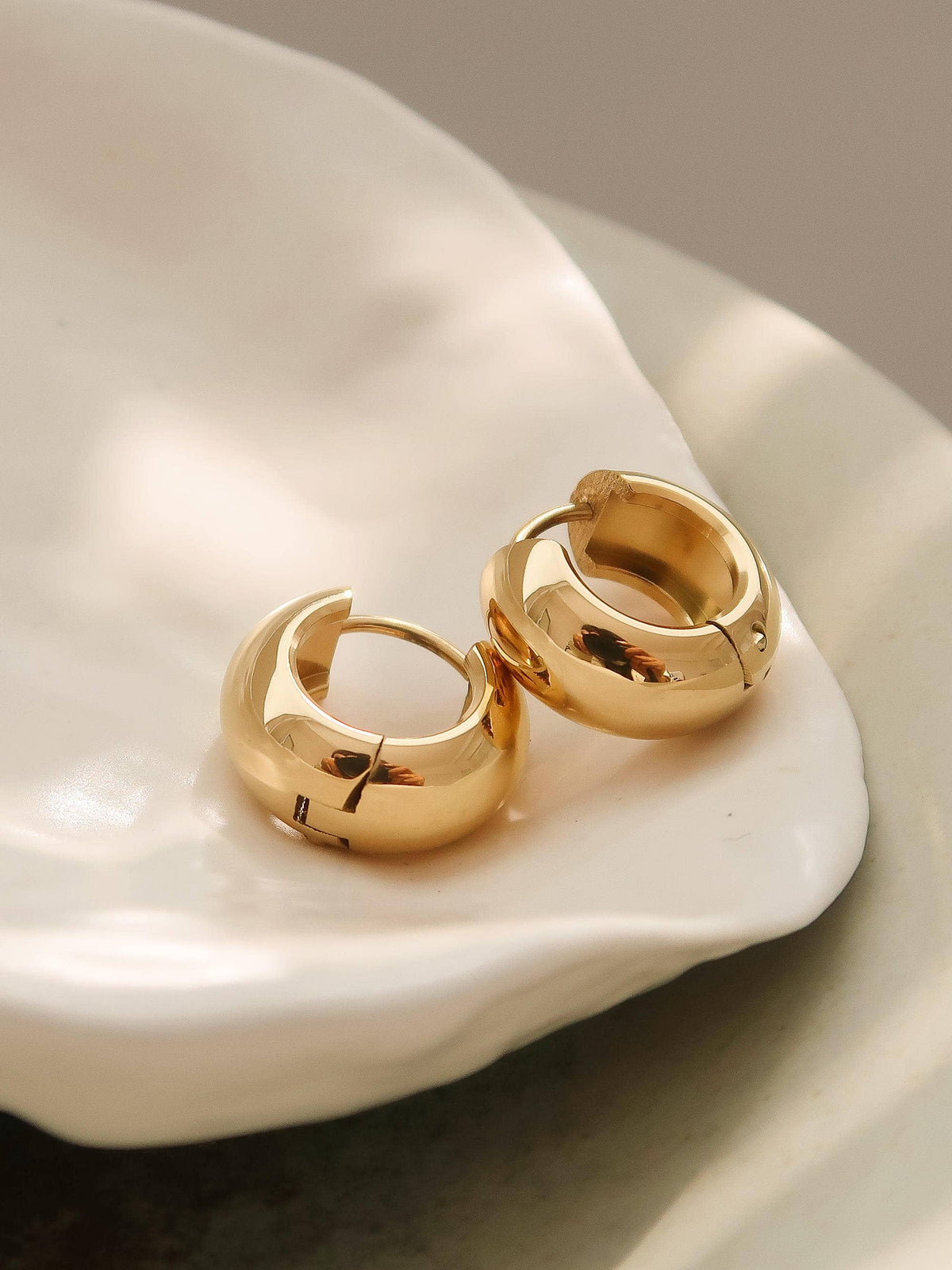 Blandine Classic Hoop Earring