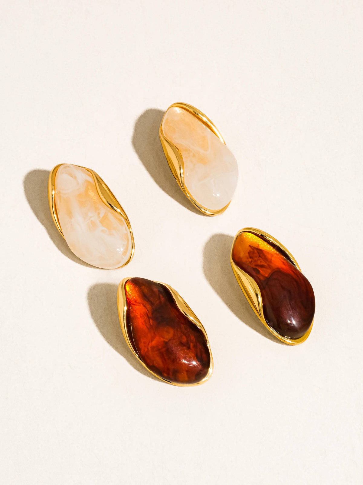 Maélie Resin Drop Earrings