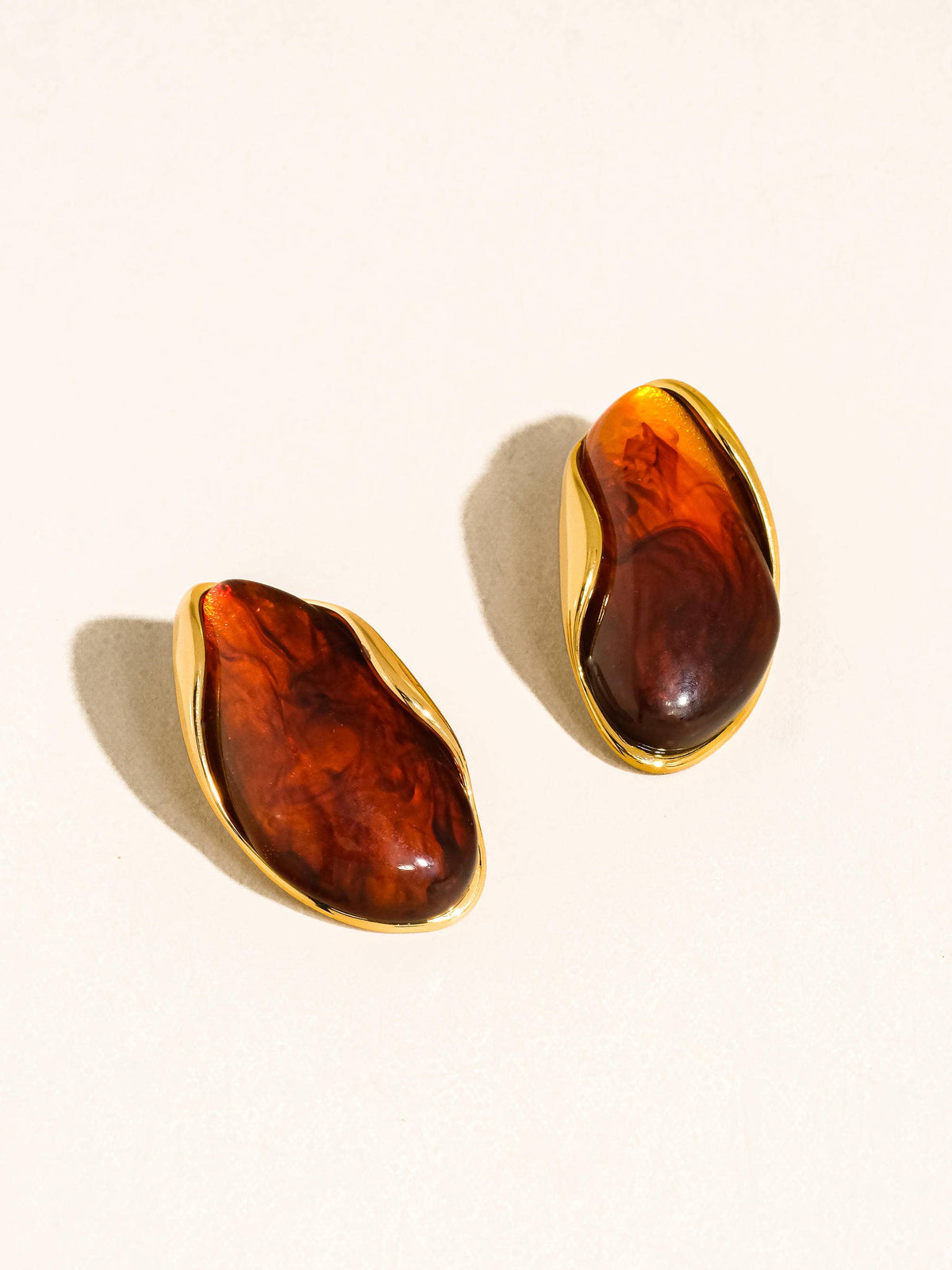 Maélie Resin Drop Earrings