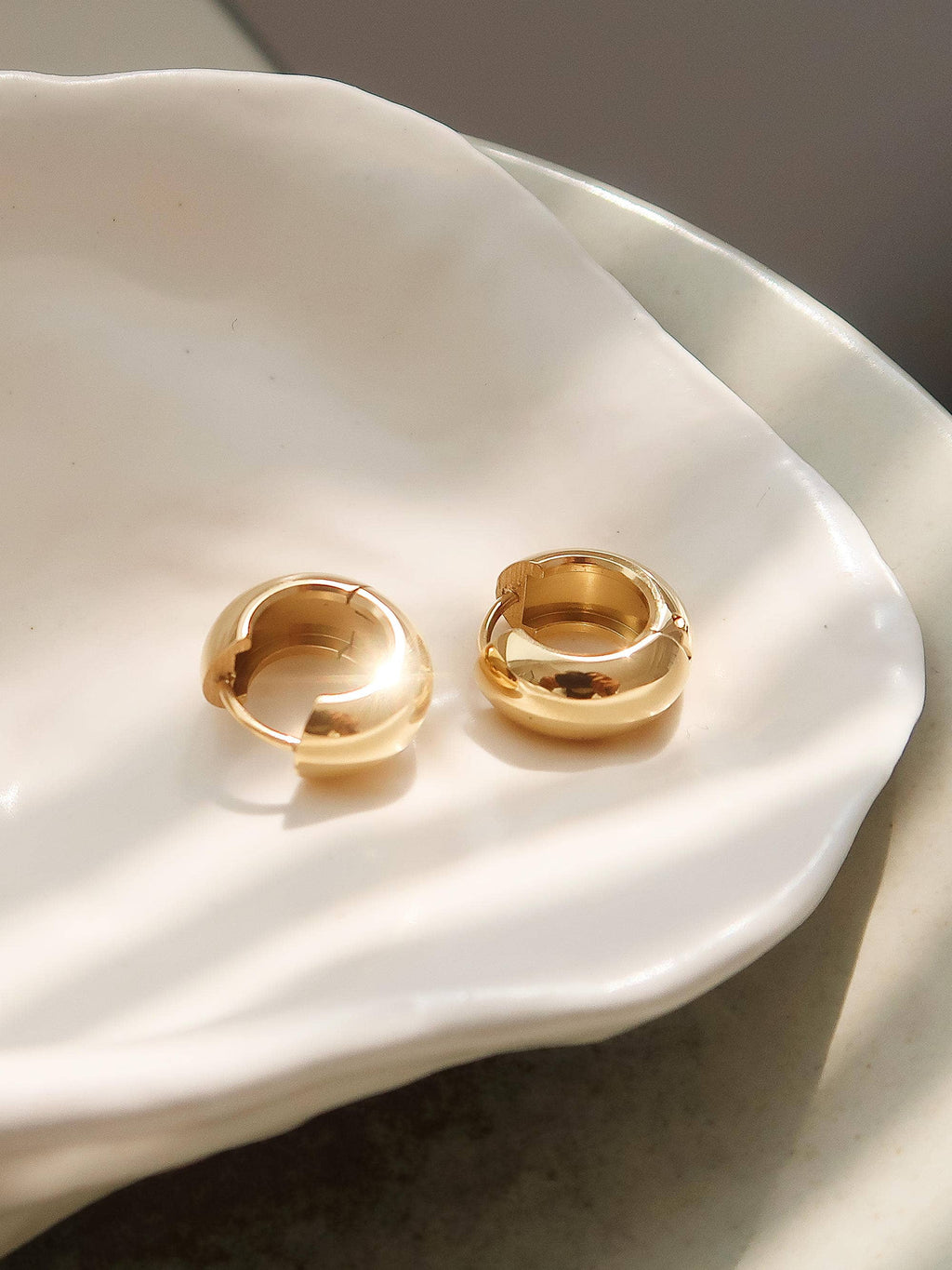 Blandine Classic Hoop Earring